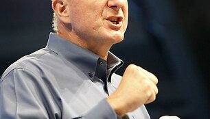 &bdquo;Microsoft&ldquo; generalinis direktorius Steve&lsquo;as Ballmeris