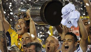 &bdquo;Corinthians&ldquo; komanda džiaugiasi pergale