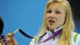Lietuvos plaukikė Rūta Meilutytė
