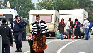 Prancūzijoje i&scaron;keldinami romai