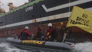 &bdquo;Greenpeace&ldquo; aktyvistų protestas 