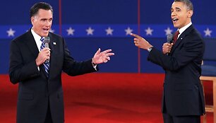 Mittas Romney ir Barackas Obama