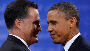 Mittas Romney ir Barackas Obama