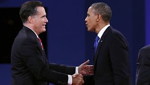 Mittas Romney ir Barackas Obama