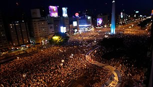 Protestas Buenos Airėse