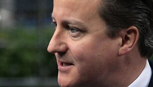 Didžiosios Britanijos ministras pirmininkas Davidas Cameronas