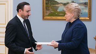 Arūnas Gelūnas ir Dalia Grybauskaitė