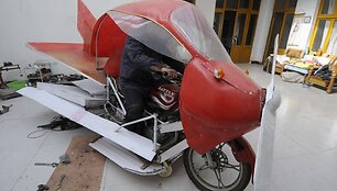 Kiniečio sukurtas motociklas-lėktuvas
