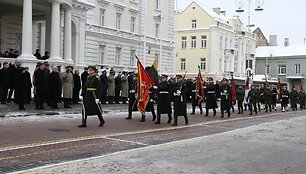 Kra&scaron;to apsaugos ministrų apsikeitimo ceremonija