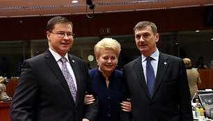 Dalia Grybauskaitė Europos Vadovų Tarybos posėdyje