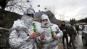 Majų kalendoriaus pabaigos šventimas Prancūzijoje