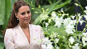 Kembridžo hercogienė Catherine Singapūro botanikos sode
