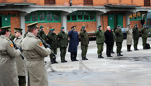 I&scaron;lydėtuvių ceremonijos akimirka