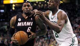LeBronas Jamesas ir Jeffas Greenas