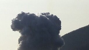 Pietų Korėjos raketos startas