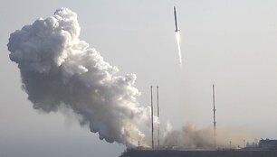 Pietų Korėjos raketos startas