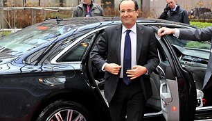 Prancūzijos prezidentas Francois Hollande'as