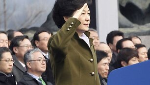 Pietų Korėjos prezidentė Park Geun-Hye
