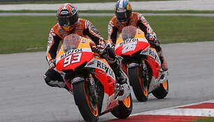 Marcas Marquezas ir Dani Pedrosa