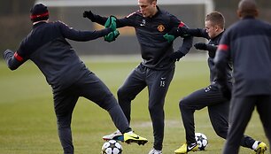 Mančesterio &bdquo;United&ldquo; treniruotė