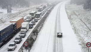 Trnasporto spūstis Prancūzijoje