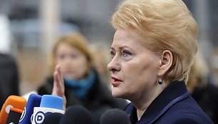 Lietuvos prezidentė Dalia Grybauskaitė