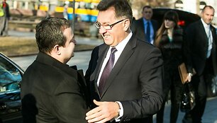 Ivica Dačičius ir Algirdas Butkevičius