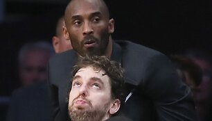 Pau Gasolis ir Kobe Bryantas