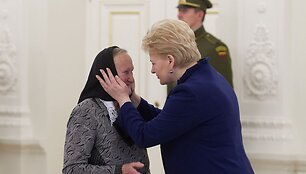 Dalia Grybauskaitė pasveikino daugiavaikes motinas