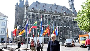 Prezidentė Dalia Grybauskaitė prie Katedros