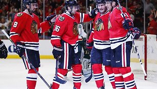 Čikagos &bdquo;Blackhawks&ldquo; ledo ritulininkai