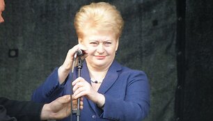 Dalia Grybauskaitė Burbi&scaron;kio dvare