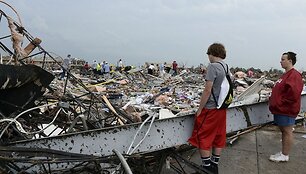 Tornado Oklahomoje padariniai