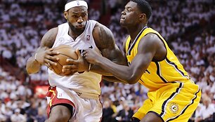 LeBronas Jamesas ir Lanceas Stephensonas