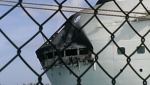 &bdquo;Royal Caribbean&ldquo; kruizinis laivas po gaisro 