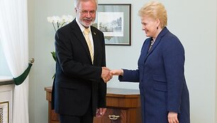 Werneris Hoyeris ir Dalia Grybauskaitė
