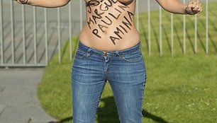 „Femen“ protestas Berlyne