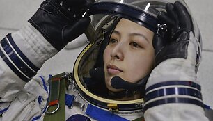 Kinijos astronautė Wang Yaping 