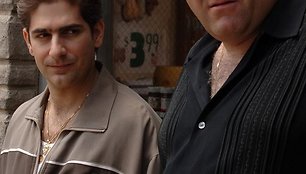 Michaelis Imperioli ir Jamesas Gandolfini seriale „Sopranai“