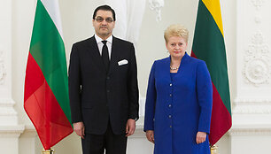 Vasilijus Takevas ir Dalia Grybauskaitė