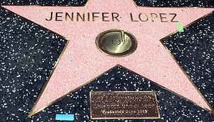 Jennifer Lopez žvaigždė 