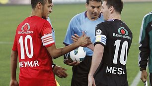 Neymaras ir Lionelis Messi