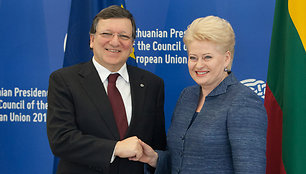 Jose Manuelis Barroso ir Dalia Grybauskaitė