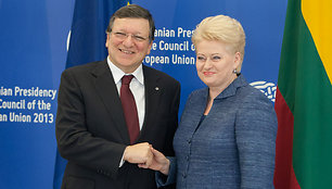 Jose Manuelis Barroso ir Dalia Grybauskaitė