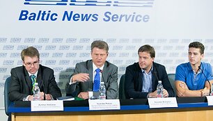 Aurimas Didžiokas, Rolandas Paksas, Rolandas Skaisgirys ir Donatas Montvydas