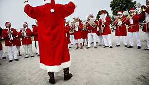 Kalėdų senelių susitikimas Kopenhagoje 