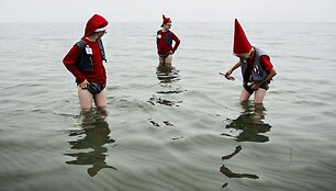 Kalėdų senelių susitikimas Kopenhagoje 