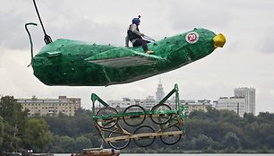 „Red Bull Flugtag“ varžybos Maskvoje 