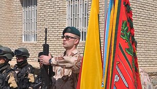Tranzicijos ceremonijos akimirka 