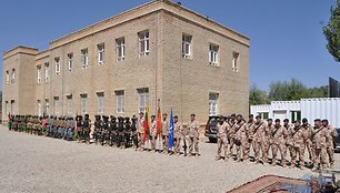 Tranzicijos ceremonijos akimirka 